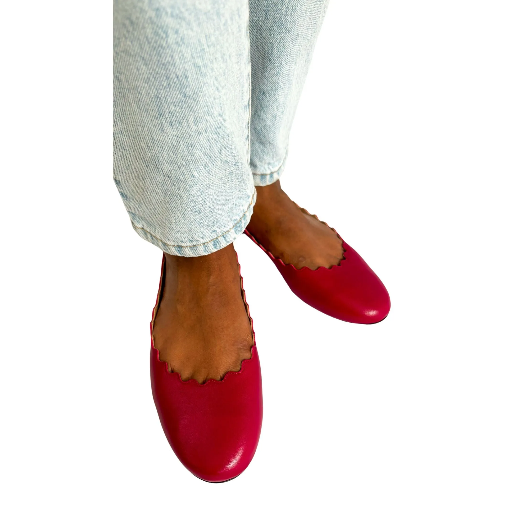 Chloe Lauren Ballet Flats