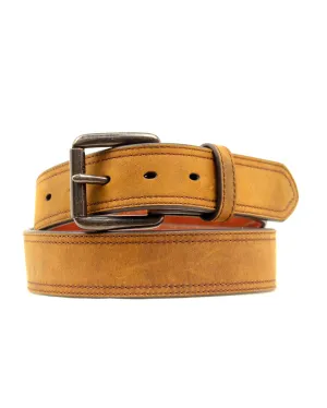 Men's Distressed Stitch Belt