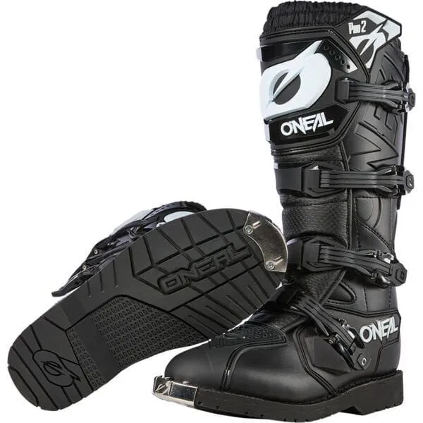 O'Neal 2025 Motocross Boots Rider Pro 2 Black