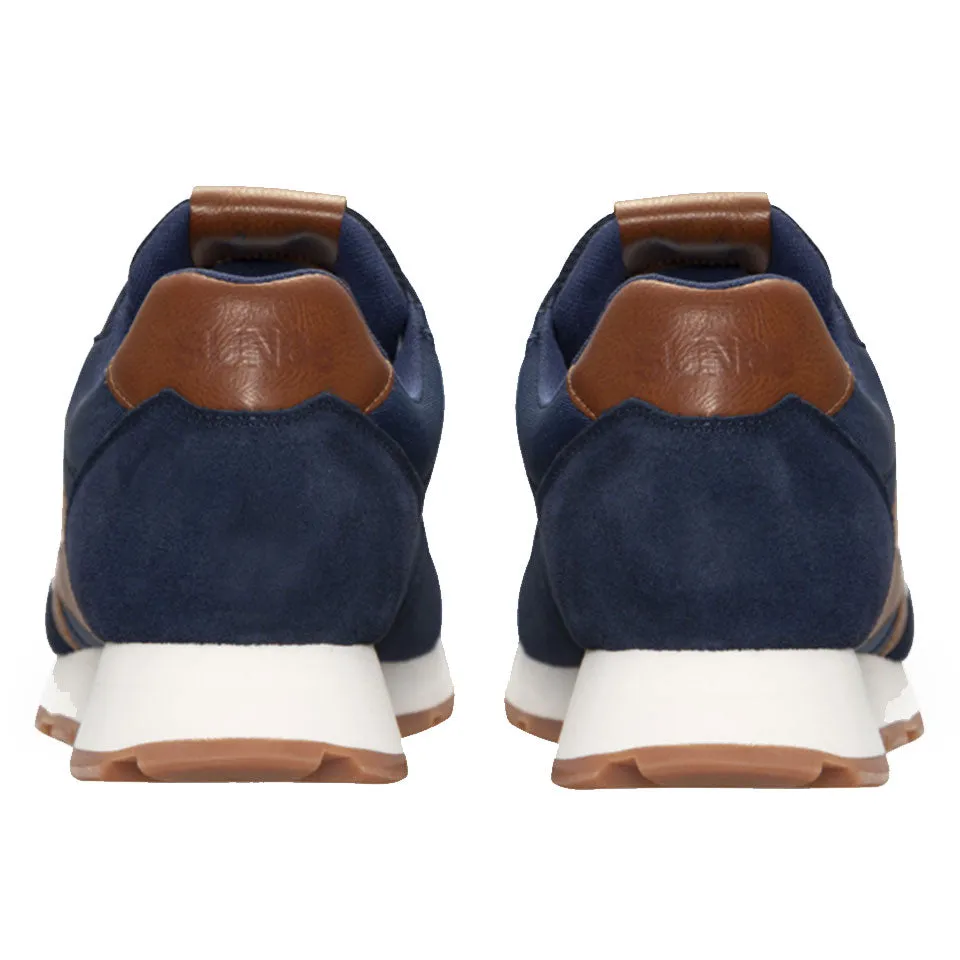 Scarpe Uomo Sun68 Sneakers Jaki Solid Bicolor Navy Blue